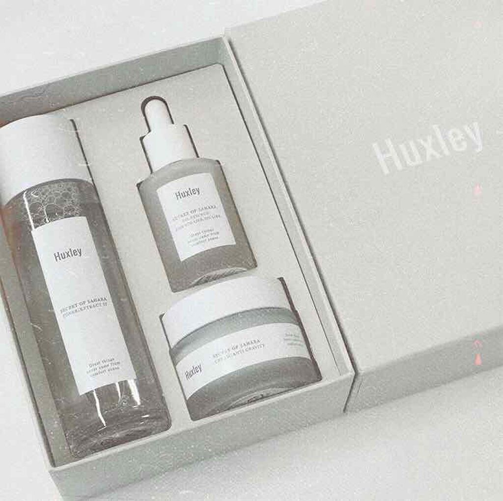 エッセンシャルトリオ/Huxley/スキンケアキットを使ったクチコミ(1枚目)