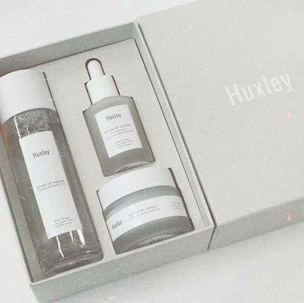 エッセンシャルトリオ/Huxley/スキンケアキットを使ったクチコミ(1枚目)