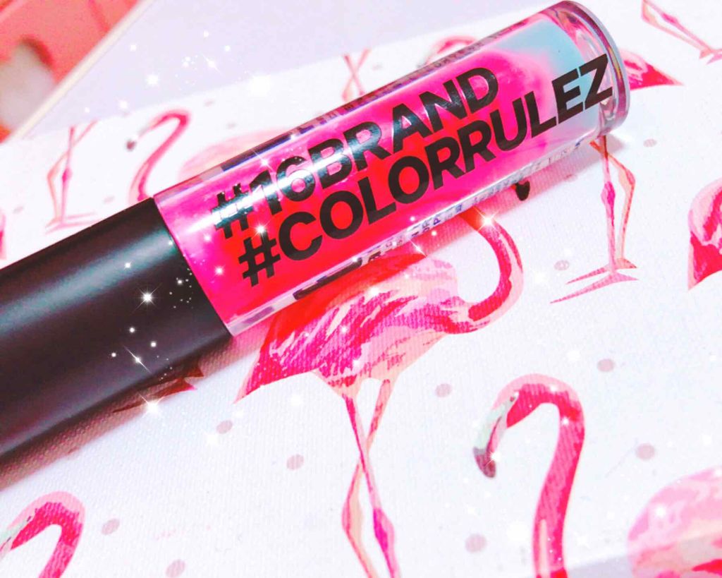 COLORRULEZ/16BRAND/リップグロスを使ったクチコミ(1枚目)