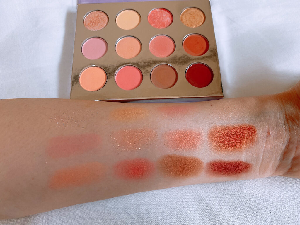 Mood Ever Palette（ムードエバーパレット） 02 サンリットミューズ/hapeaf/アイシャドウパレットを使ったクチコミ（3枚目）