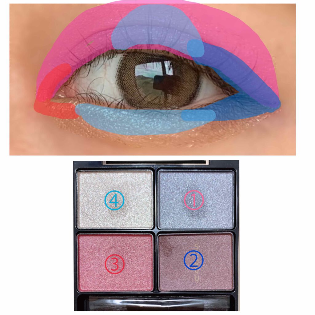 デザイニング カラー アイズ/SUQQU/アイシャドウパレットを使ったクチコミ(4枚目)