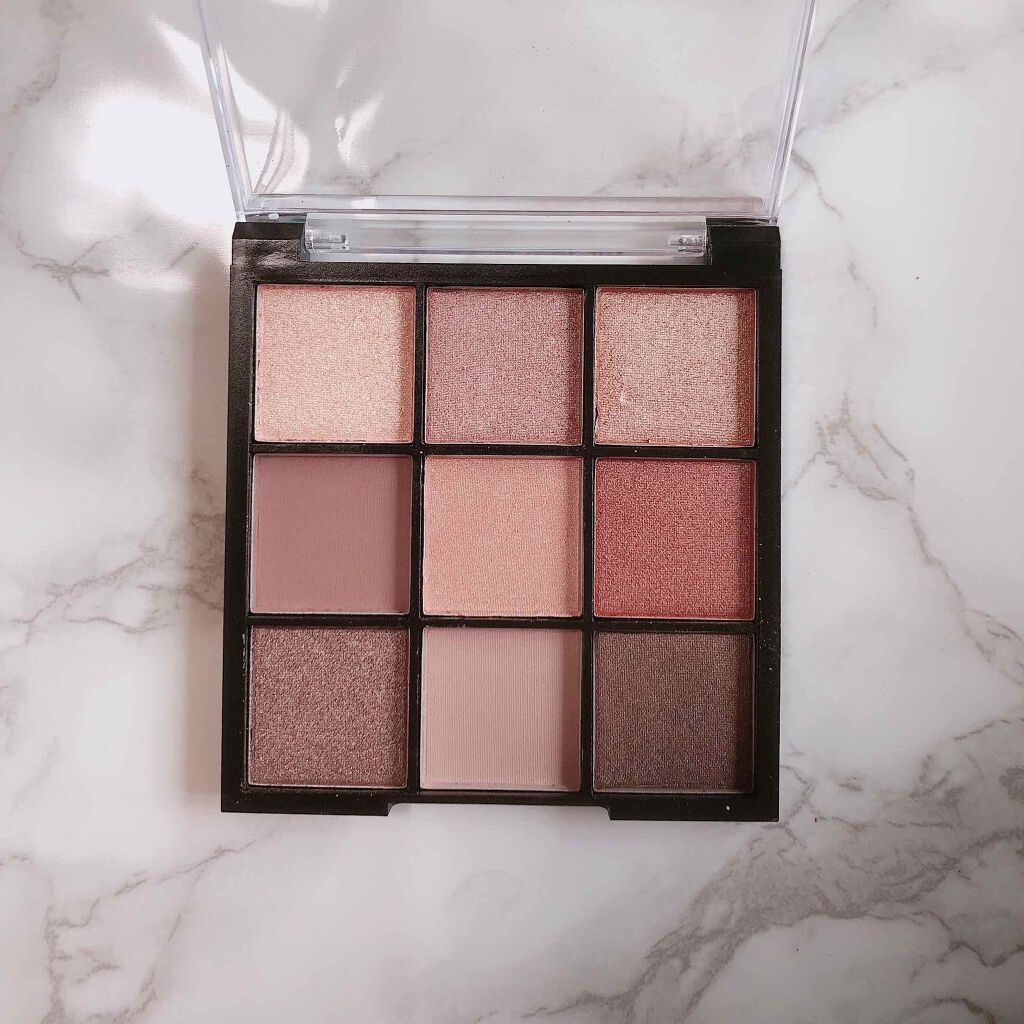 UR GLAM　BLOOMING EYE COLOR PALETTE/U R GLAM/アイシャドウパレットを使ったクチコミ（2枚目）