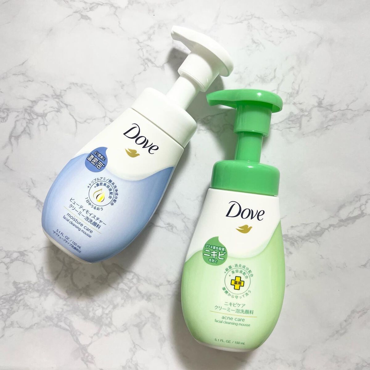 ニキビケア クリーミー泡洗顔料 ポンプ(150ml)/ダヴ/泡洗顔を使ったクチコミ（1枚目）