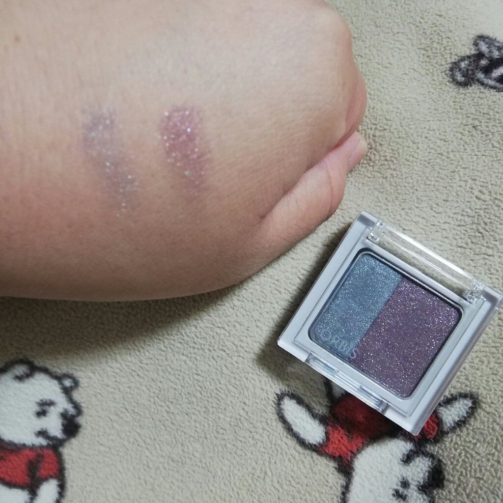 ツイングラデーションアイカラー/オルビス/アイシャドウパレットを使ったクチコミ（2枚目）