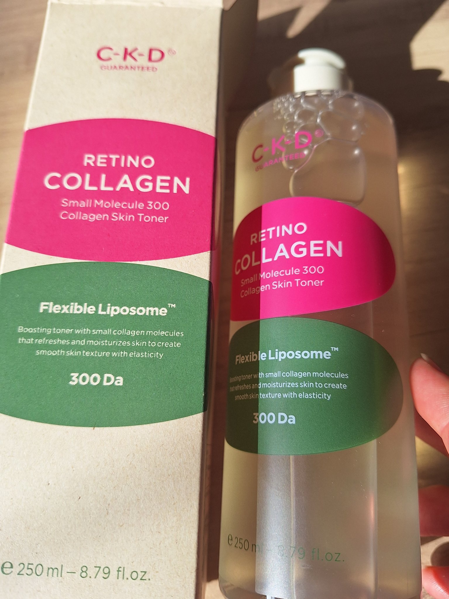 レチノコラーゲン低分子300トナー/CKD/化粧水を使ったクチコミ（2枚目）