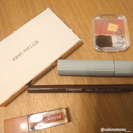 バレンタインボックス/VAVI MELLO/アイシャドウパレットを使ったクチコミ(6枚目)
