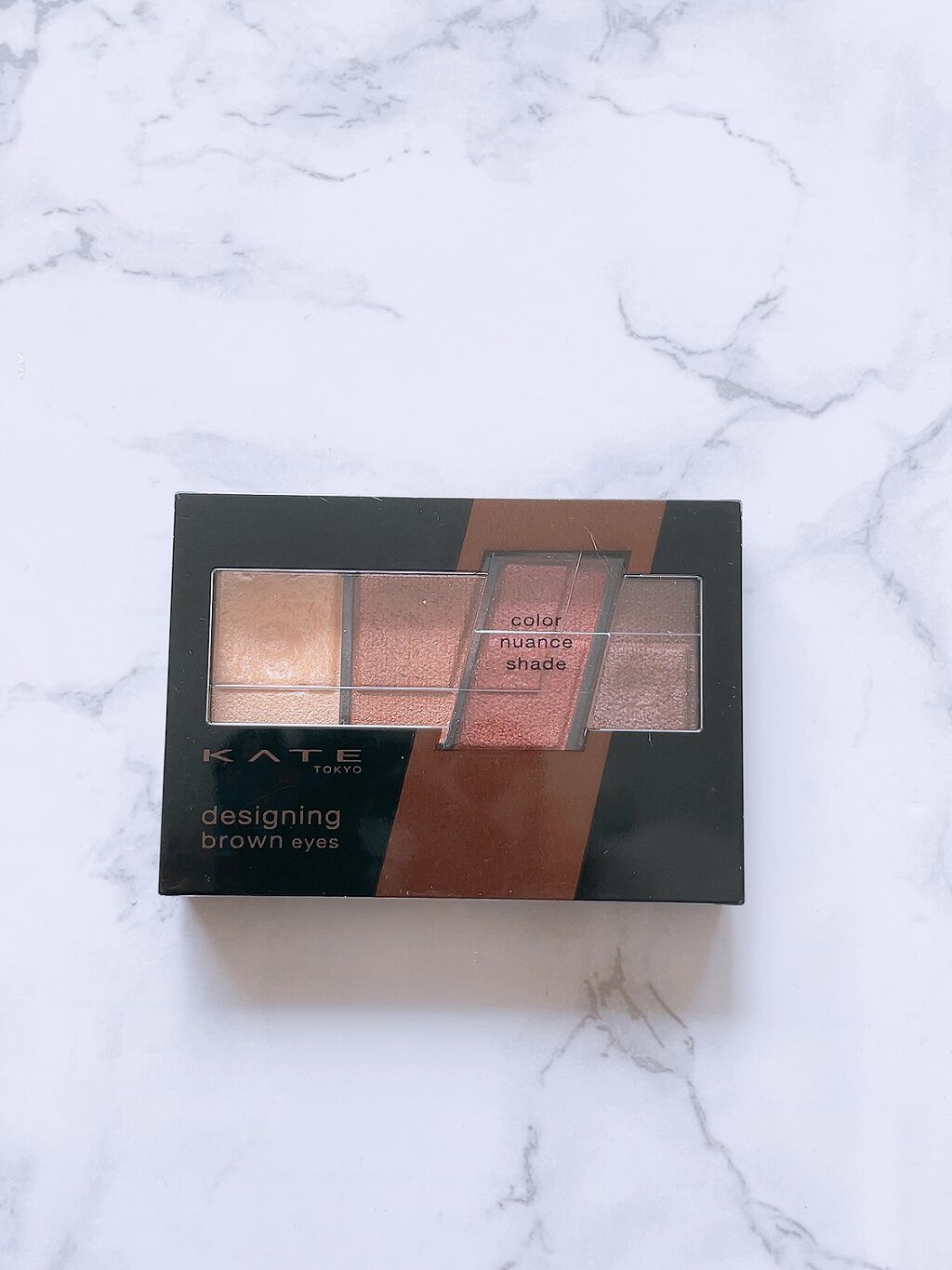 デザイニングブラウンアイズ/KATE/アイシャドウパレットを使ったクチコミ（1枚目）