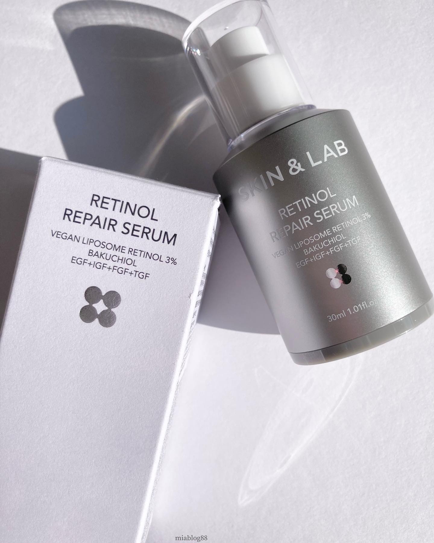 ヴィーガンリポソームレチノールセラム/SKIN&LAB/美容液を使ったクチコミ（3枚目）