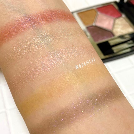 サンク クルール クチュール<バーズ オブ ア フェザー>/Dior/アイシャドウパレットを使ったクチコミ(4枚目)