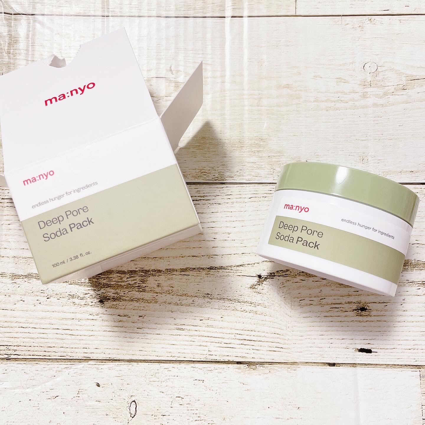 ディープポアソーダパック/manyo/洗い流すパック・マスクを使ったクチコミ（1枚目）