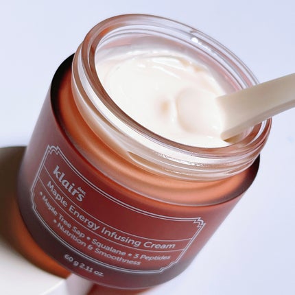 メープルエナジーインフュージングクリーム/Klairs/フェイスクリームを使ったクチコミ(1枚目)