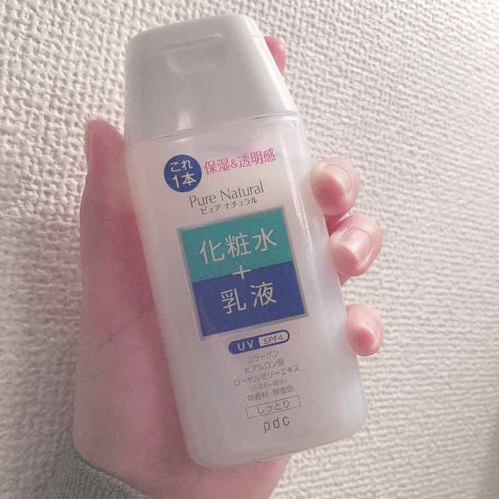 ピュア ナチュラル エッセンスローション UV(旧)/pdc/乳液を使ったクチコミ(1枚目)