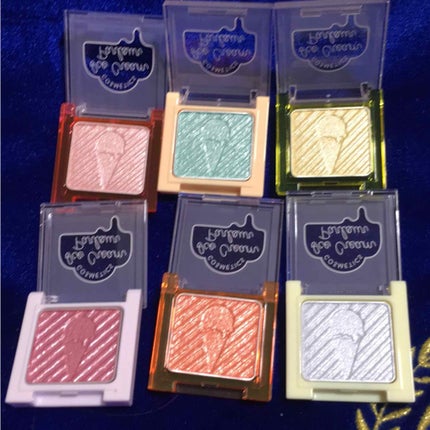 アイシャドウ/アイスクリームパーラー コスメティクス/単色アイシャドウを使ったクチコミ(2枚目)