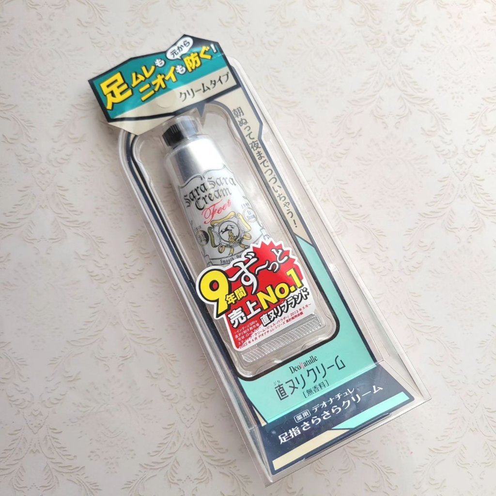 薬用足指さらさらクリーム/デオナチュレ/デオドラント・制汗剤を使ったクチコミ(6枚目)
