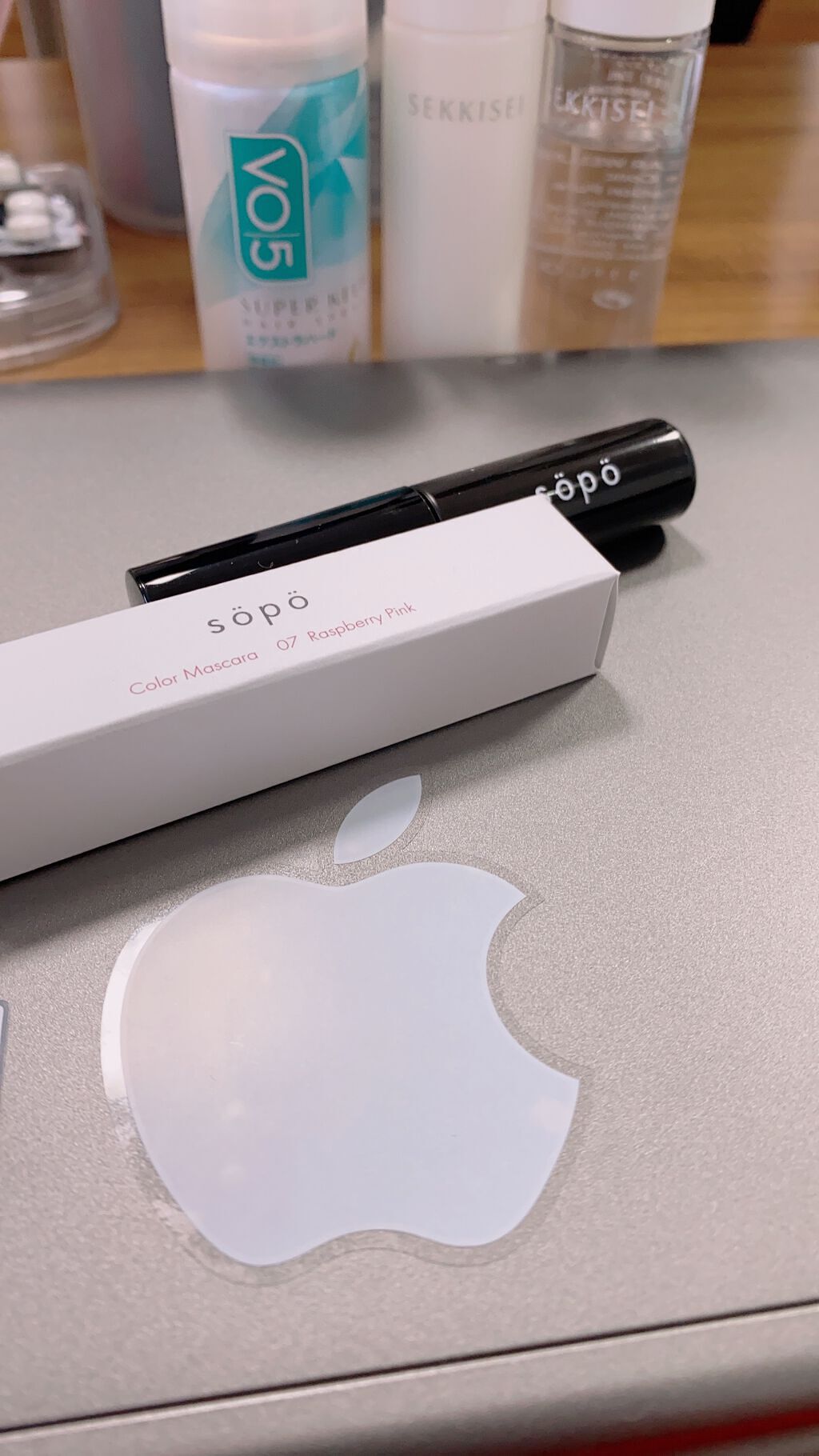 カラーマスカラ/sopo/マスカラを使ったクチコミ(2枚目)