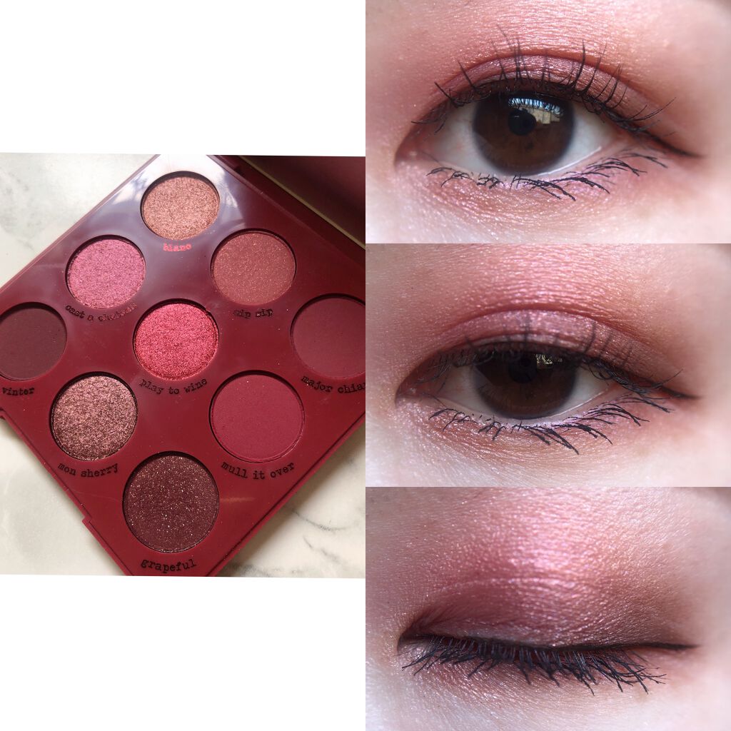 Wine&Only/ColourPop/アイシャドウパレットを使ったクチコミ(2枚目)