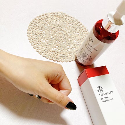 レチノールディープクレンザー/LIALUSTER/その他洗顔料を使ったクチコミ(4枚目)