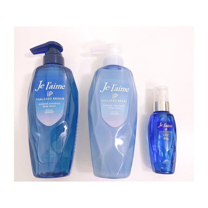 iP タラソリペア 補修美容液シャンプー/補修美容液トリートメント (ディープモイスト)/Je l'aime/市販シャンプーを使ったクチコミ(1枚目)