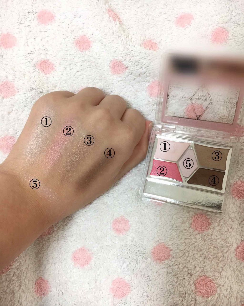 【旧品】パーフェクトスタイリストアイズ/キャンメイク/アイシャドウパレットを使ったクチコミ(3枚目)