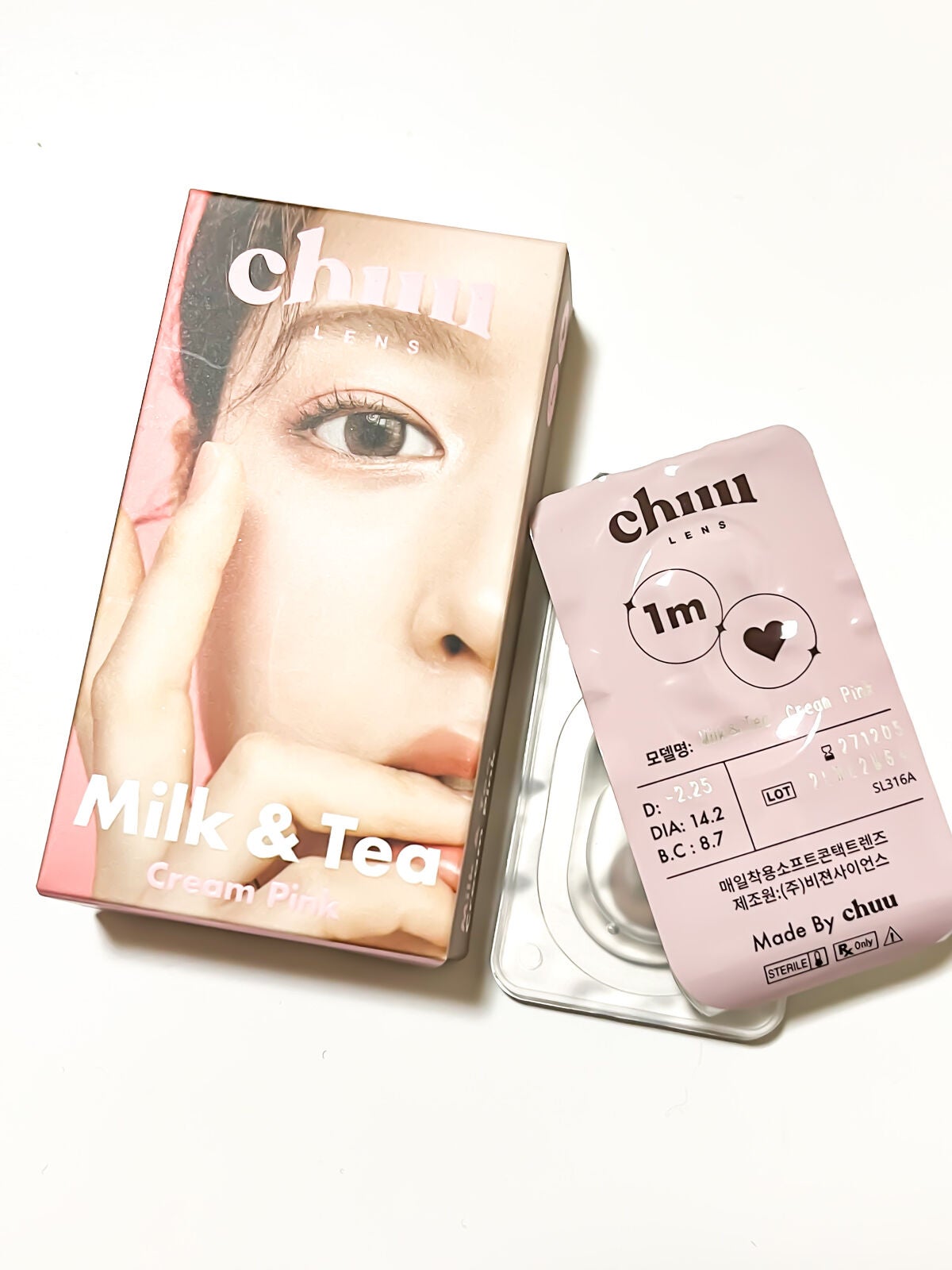 chuuLENS Milk&Tea 1day/chuu LENS/ワンデー(1DAY)カラコンを使ったクチコミ(2枚目)