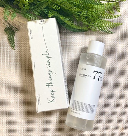 ドクダミ 77 スージングトナー/Anua/化粧水を使ったクチコミ(1枚目)