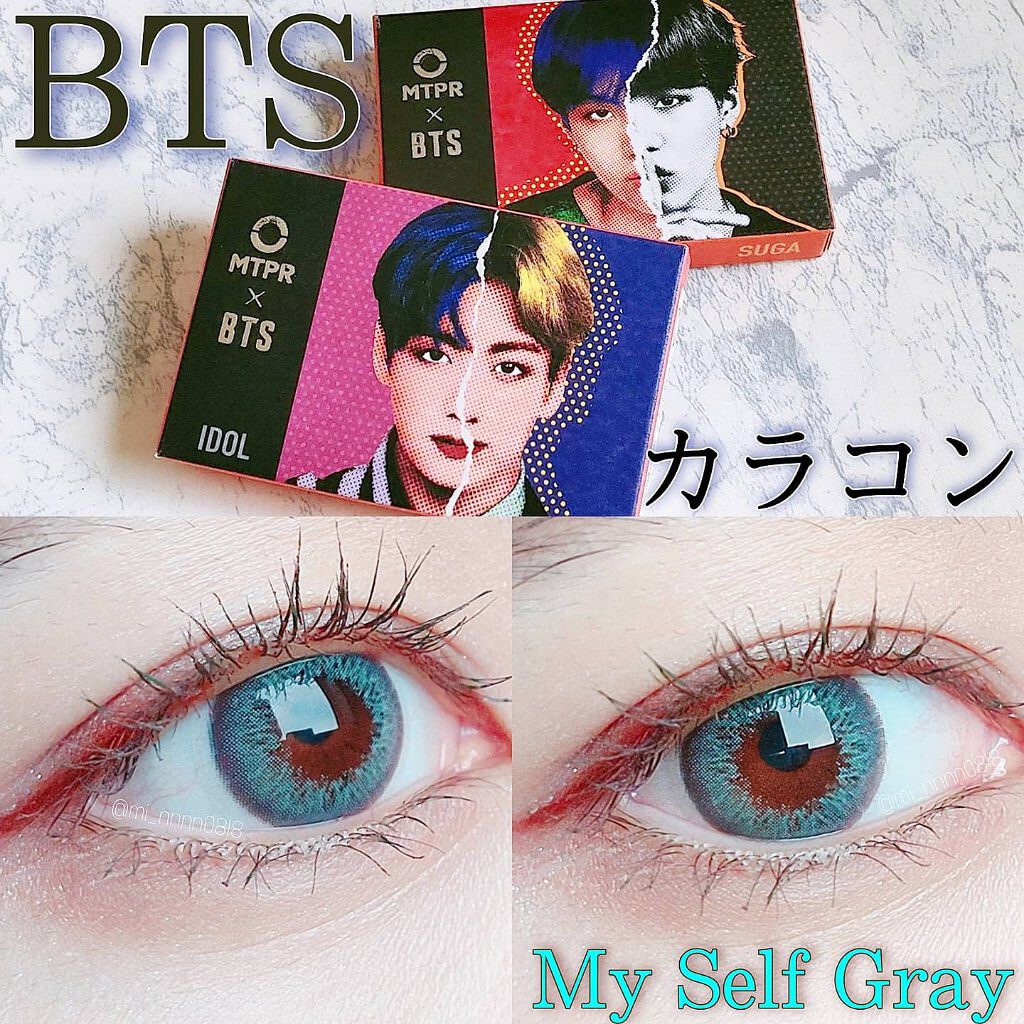BTS DNA & IDOL Lens-1MONTH/MTPR/1ヶ月(1MONTH)カラコンを使ったクチコミ(1枚目)