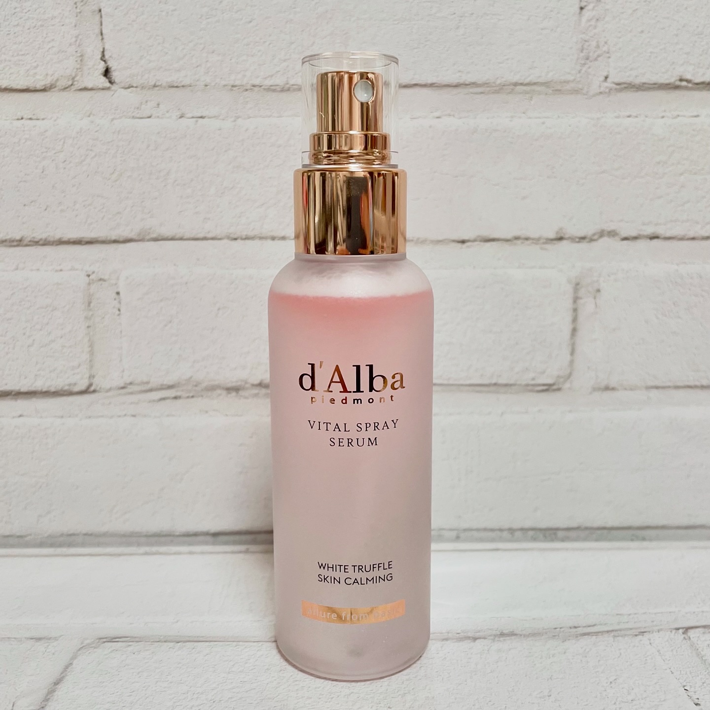 ダルバ ホワイトトリュフバイタルスプレーセラム/ダルバ/ミスト状化粧水を使ったクチコミ（3枚目）