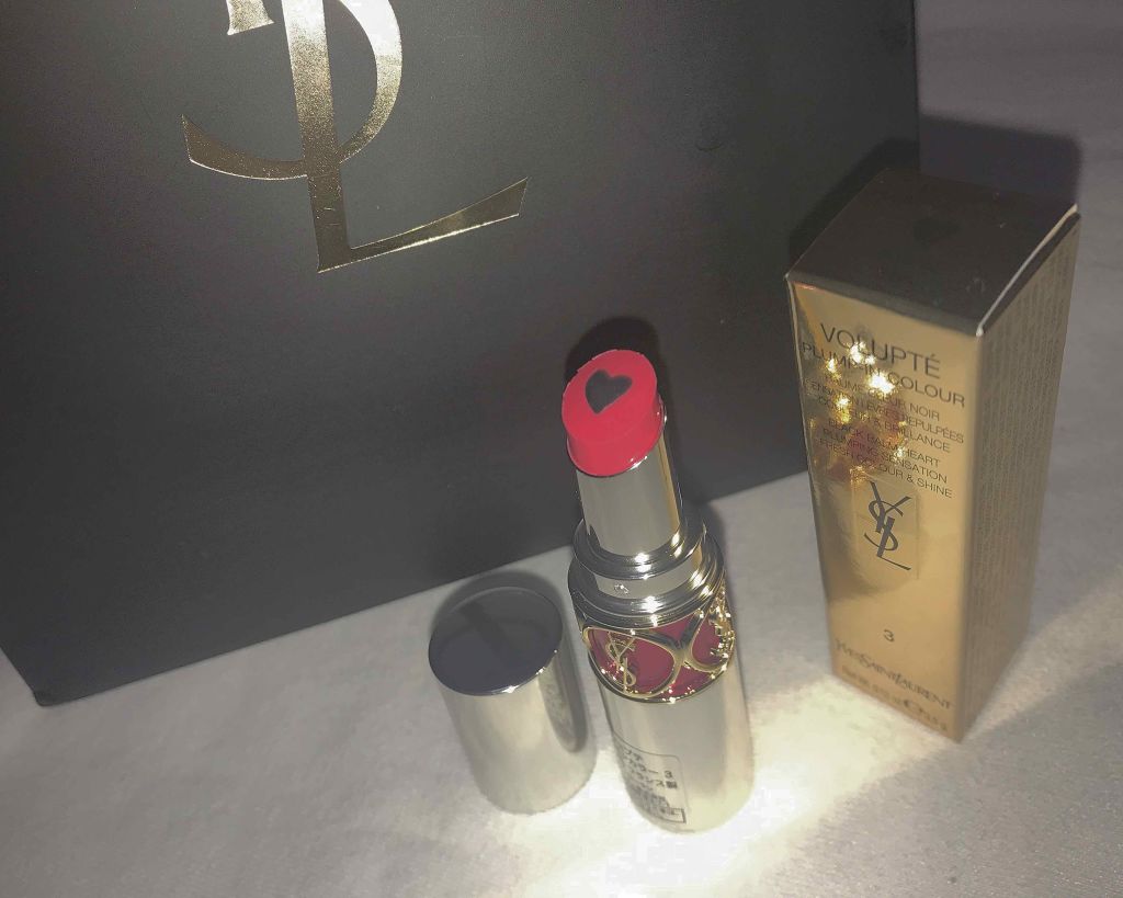 ヴォリュプテ プランプインカラー/YVES SAINT LAURENT BEAUTE/口紅を使ったクチコミ（1枚目）