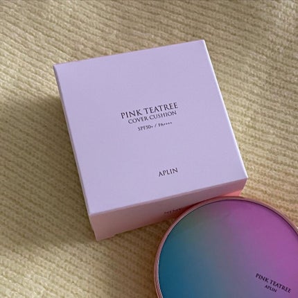 ピンクティーツリーカバークッション/APLIN/クッションファンデーションを使ったクチコミ(2枚目)