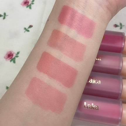 フルーティーグラムティント 105 コールド/Laka/リップティントを使ったクチコミ(3枚目)