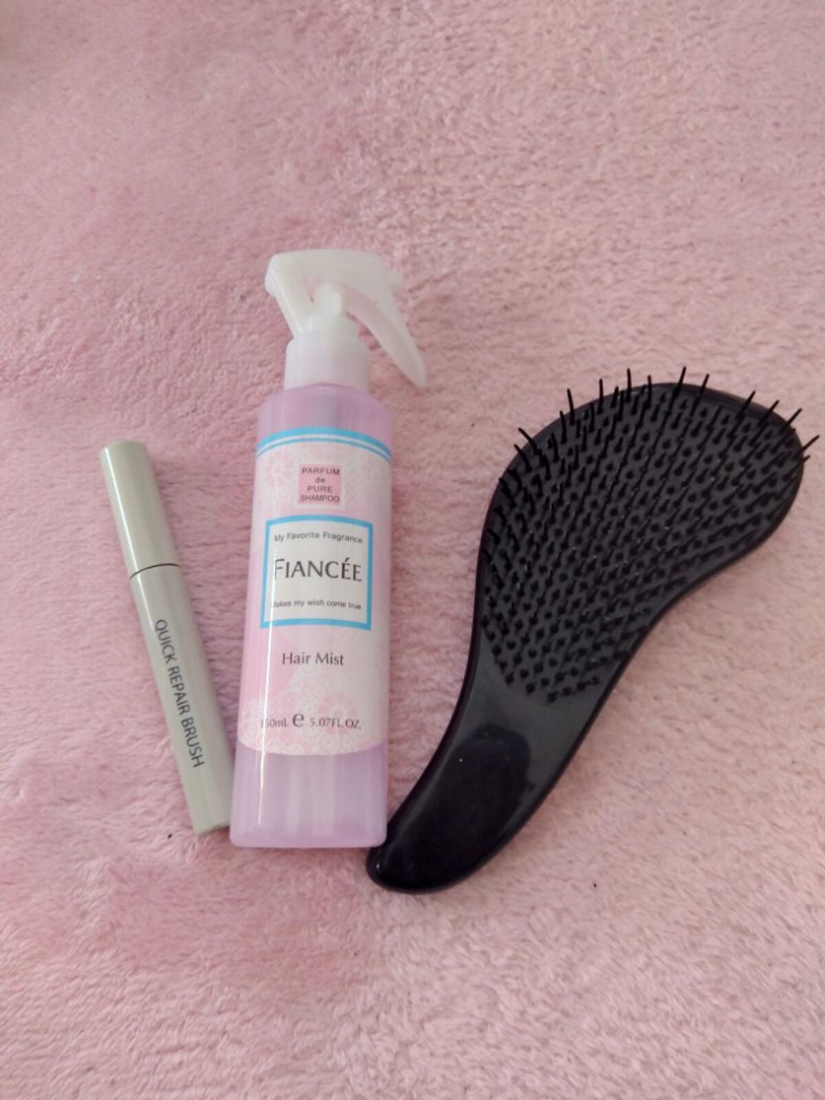 フレグランスヘアミスト ピュアシャンプーの香り/フィアンセ/ヘアミストを使ったクチコミ(3枚目)
