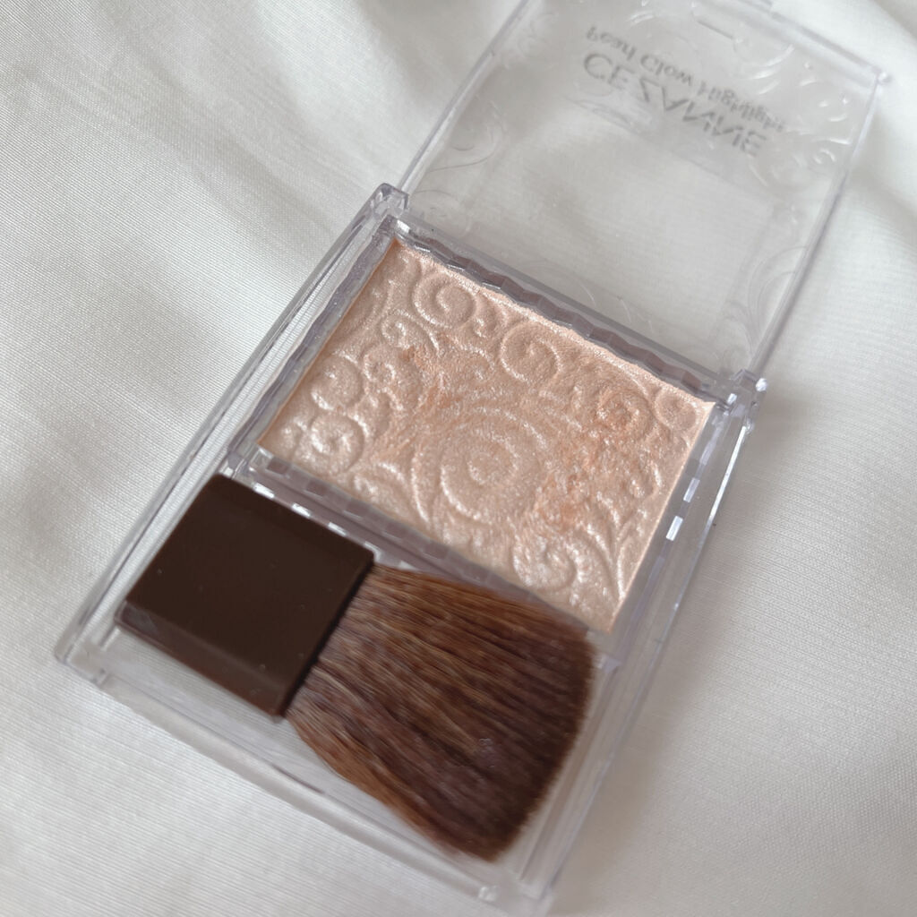 パールグロウハイライト/CEZANNE/パウダーハイライトを使ったクチコミ（3枚目）