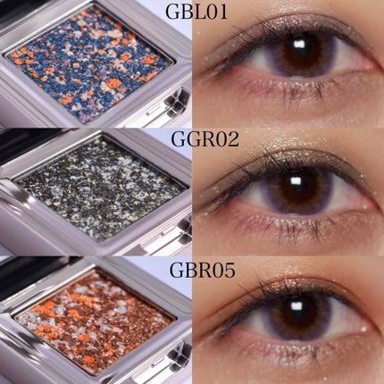 グリッタープリズム シャドウ/MISSHA/グリッターを使ったクチコミ(4枚目)