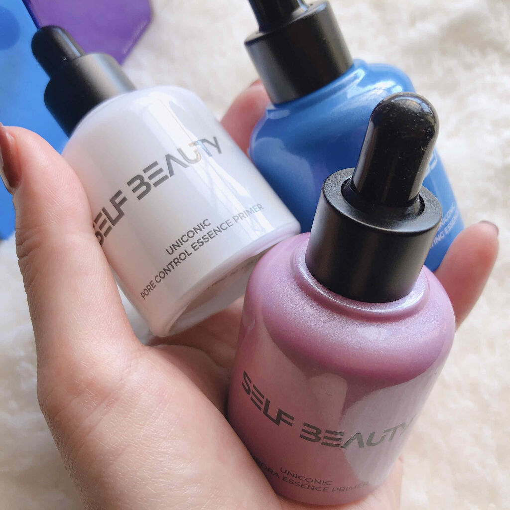 ユニコーン オーロラエッセンスプライマー/SELF BEAUTY/美容液を使ったクチコミ（3枚目）
