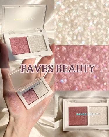 マイカラー デュオシャドウ/FAVES BEAUTY/アイシャドウパレットを使ったクチコミ（1枚目）