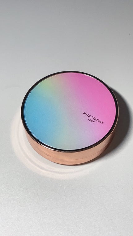 ピンクティーツリーカバークッション/APLIN/クッションファンデーションを使ったクチコミ(1枚目)