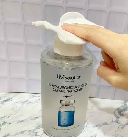 ヒアルロニック アンプルクレンジングウォーター/JMsolution/クレンジングウォーターを使ったクチコミ(2枚目)