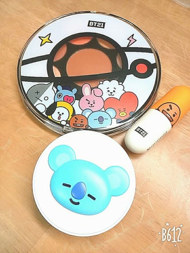 BT21 × VT Cosmetic アイシャドウ パレット/VT/アイシャドウパレットを使ったクチコミ（1枚目）