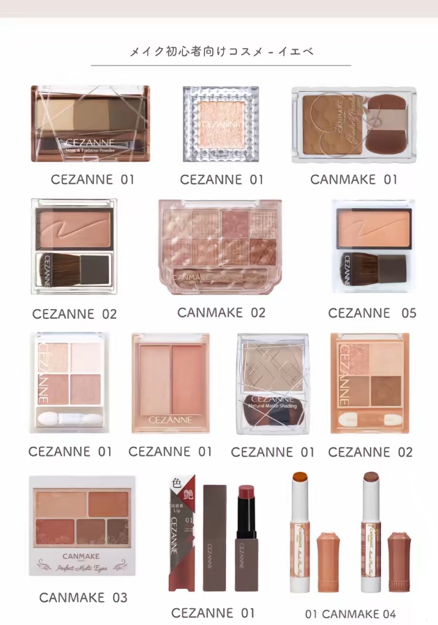 プティパレットアイズ/キャンメイク/パウダーアイシャドウを使ったクチコミ（1枚目）