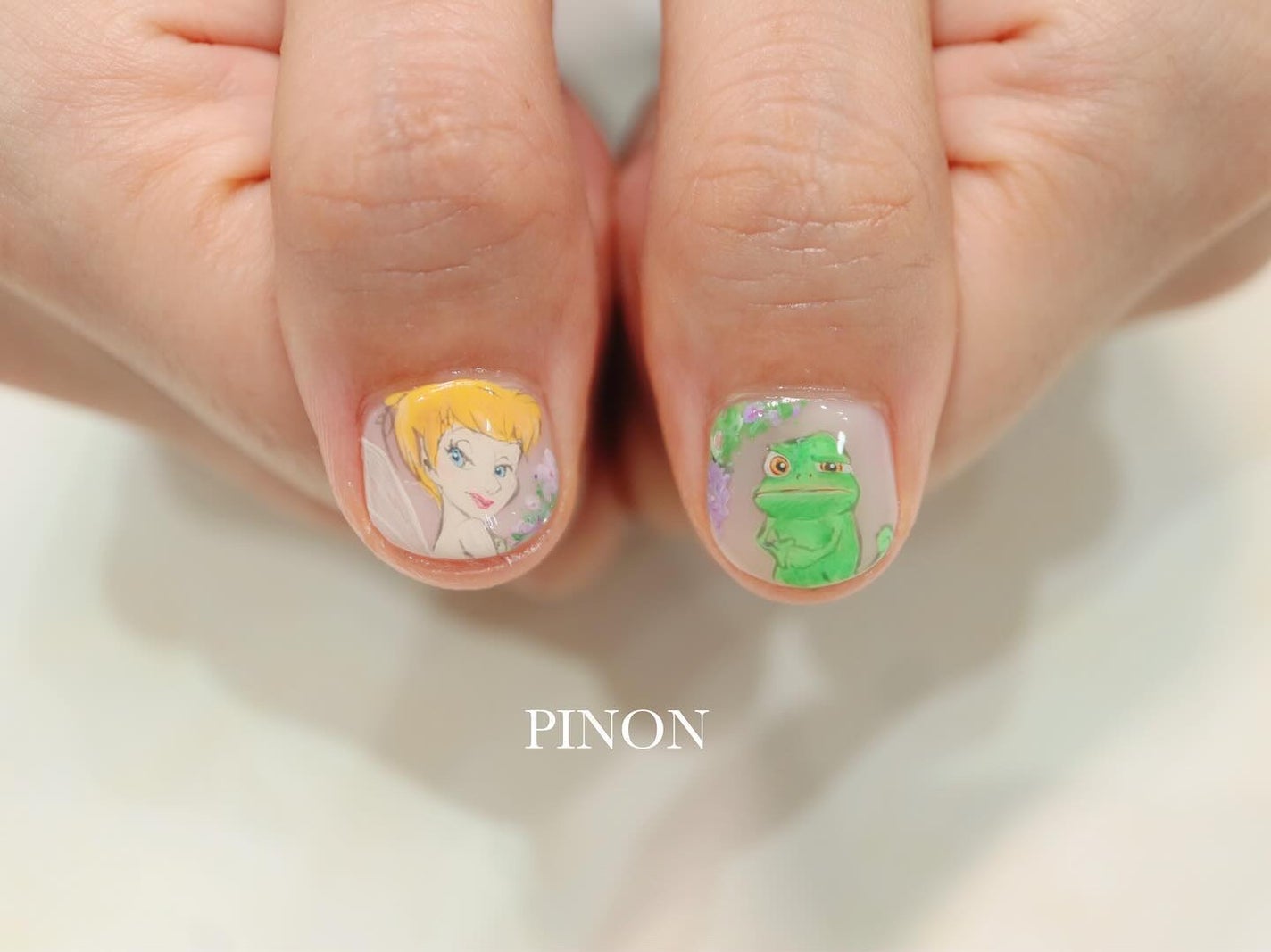 shino on LIPS 「fantasySPRiNGSモチーフ今月ディズニー行くってお客..」(1枚目)