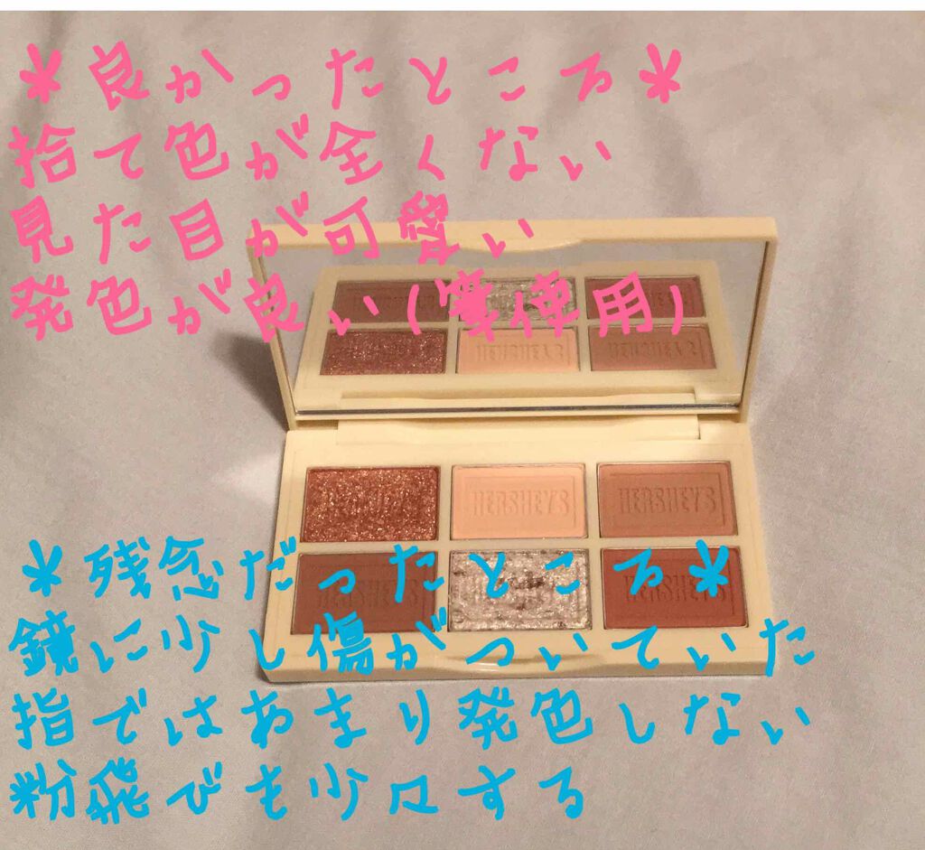 ハーシー プレイカラーアイズミニ/ETUDE/アイシャドウパレットを使ったクチコミ(2枚目)