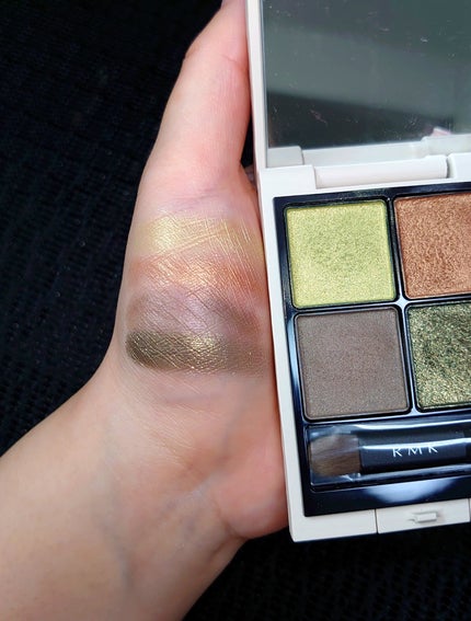 RMK シンクロマティック アイシャドウパレット/RMK/アイシャドウパレットを使ったクチコミ(2枚目)