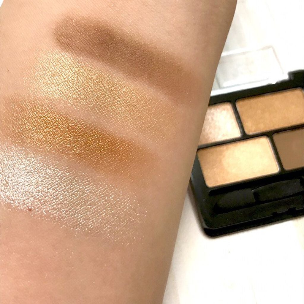 リラクシーアイシャドウ/GENE TOKYO/アイシャドウパレットを使ったクチコミ(4枚目)