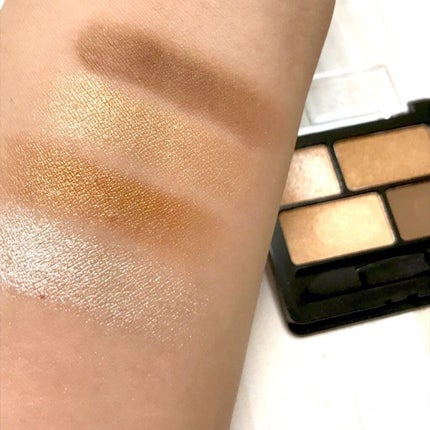 リラクシーアイシャドウ/GENE TOKYO/アイシャドウパレットを使ったクチコミ(4枚目)