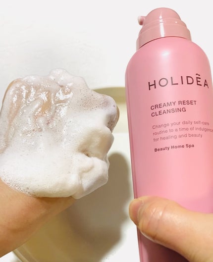 ホリーディア クリーミーリセットクレンジング/HOLIDEA/泡洗顔を使ったクチコミ(4枚目)