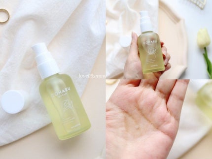 スタイリングオイル<タイト&ウェット>/COHARU/ヘアオイルを使ったクチコミ(3枚目)