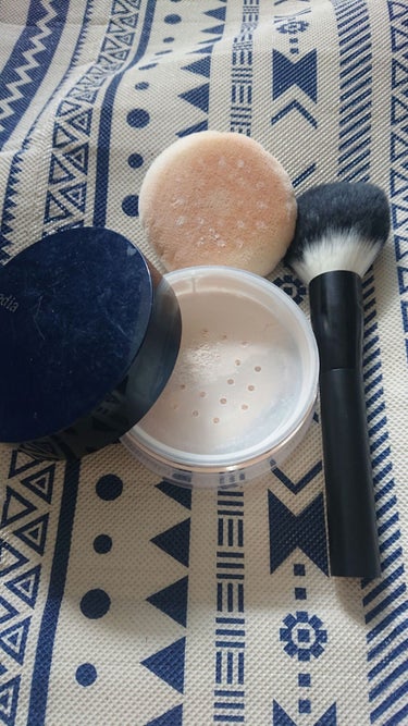 UR GLAM　POWDER BRUSH/U R GLAM/メイクブラシを使ったクチコミ（2枚目）