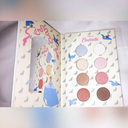 シンデレラ 70th アイシャドウパレット/ディズニーストア/アイシャドウパレットを使ったクチコミ(2枚目)