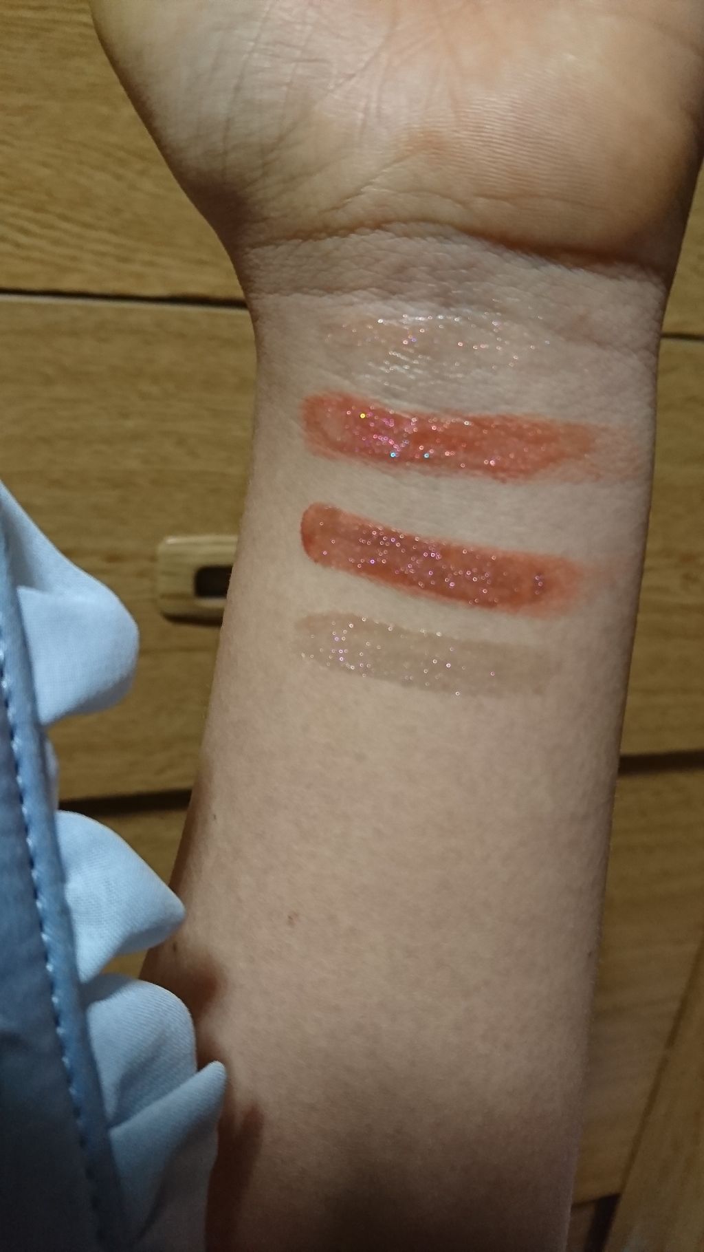 LIP38℃ +UnFrame<ホログラフィック>/UZU BY FLOWFUSHI/リップグロスを使ったクチコミ(2枚目)