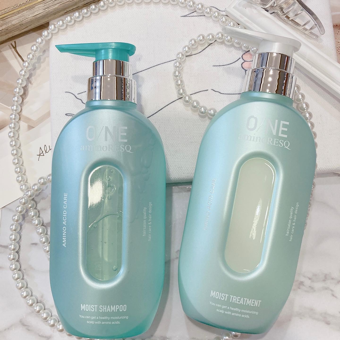 ワン アミノレスキューモイストシャンプー/トリートメント/アミノレスキュー/市販シャンプーを使ったクチコミ（2枚目）